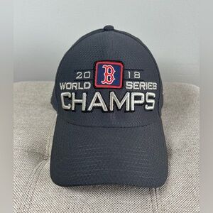 New Era Boston Red Sox 2018 World Series Champions Locker Room 39THIRTY Flex Hat